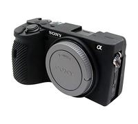 Easy Hood Funda para Cámara Sony A6600 Alpha 6600 Ilce-6600 Sin Espejo, Antiarañazos, Ajuste Delgado, Goma de Silicona Suave, Protector de Piel (Negro)