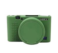 Easy Hood Funda para cámara Sony RX100 VII, funda protectora de silicona suave, cubierta protectora de lente extraíble para cámara digital Sony DSC-RX100 VII DSC-RX100M7 (verde)