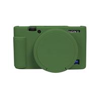 Easy Hood Funda Protectora para Cámara Sony RX100 VII/Vi, Funda de Silicona Suave Ligera con Tapa de Lente Extraíble Cubierta para Cámara Sony Dsc- RX100 Vi RX100 VII, Verde