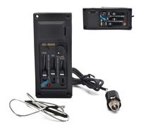 Easy Install Guitar Pickup, Versátil Acoustic Pickup System, Ajustable Sound Pickup, Amplificación acústica, Control Includes Mounting Accessories for acústica Guitar