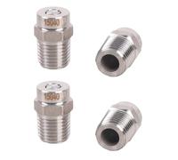 Easy Installation Universally Threaded Fittings 2F 1/4 Sprayed Nozzles Suitable for Various Sanitation Devices Sweeper Use Water Saving Nozzle