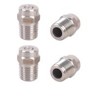 Easy Installation Universally Threaded Fittings 2F 1/4 Sprayed Nozzles Suitable for Various Sanitation Devices Sweeper Use Water Saving Nozzle