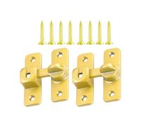 Easy Installion - Puerta de aleación de aluminio resistente sin hebillas de robo, portátil para propiedades de alquiler y seguridad hotelera