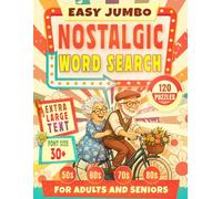 Easy Jumbo Nostalgic Word Search (word search series)