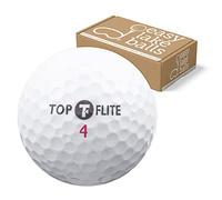 Easy Lakeballs 100 Top-FLITE Mix Pelotas DE Golf RECUPERADAS/Lake Balls - Calidad AAA/AA (A/B Grade) - EN Bolsa DE Red
