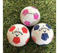 Easy Lakeballs 25 Callaway Chrome Soft TRUVIS Pelotas DE Golf RECUPERADAS/Lake Balls - Calidad AAA/AA (A/B Grade)