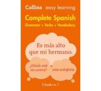 Easy Learning Complete Spanish Grammar Verbs And Vocabulary (3 Books I