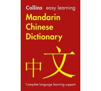 Collins – Diccionario de mandarín Easy Learning – Apoyo confiable para el aprendizaje – Tapa blanda