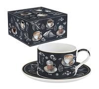 Easy Life - Caja de almuerzo de 24 cl, de porcelana barista