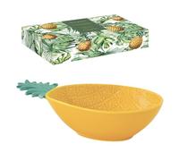 Easy Life CAJA DE ENFERMEDAD PIÑA 30 x 19 CM EN PORCELANA