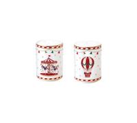 Easy Life - Estuche de salero y pimiento (7 cm, altura de porcelana, 7 cm)