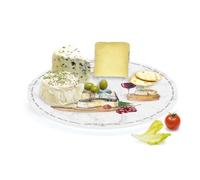Easy Life Plato de cocina giratorio de vidrio "Les Fromages" D32 cm
