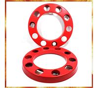 Easy Link 2 x Cubiertas de rueda de plástico rojo 22,5" Tapacubos Camión