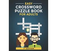 Easy & medium Level Crossword Puzzle Book for Teenagers, Adults and Seniors that Entertain and Challenge in 2021: 60 puzzles including solutions