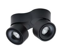 Easy Mini W275 Lámpara de Pared LED Negro con Agujero