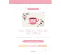 Easy Mother's Day Color by Number Pages for Adults: 30 Beginner Friendly Pages - Beautiful Florals, Garden Scenes and Elegant Botanicals