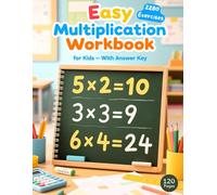 Easy Multiplication Workbook for Kids: Fun and Engaging Math Practice for Beginners | 2280 Activities to Build Multiplication Skills and Confidence