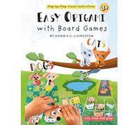 Easy Origami Cats and Dogs with Board Games for Kids: Easy Origami Cat for Kids, Origami Animals, Paper Craft Activities, DIY Board Games: Easy ... Fun, Animal Origami, DIY Board Games