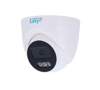 EASY-P EP-IPT210A-2 IP-Kamera Turret EASY-P - 2 MP | 2,8-mm-Objektiv - IR 25 m | Mikrofon - Plug-&-Play-Installation - KI für Me