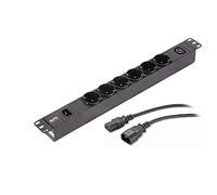 APC Easy PDU EPDU1010B-SCH Unidad de Distribución de Energía (PDU) para Rack 19" 1U con 7 salidas AC