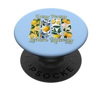 Easy Peasy Lemon Squeezy Lindo diseño de verano PopSockets PopGrip Adhesivo