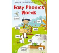 Easy Phonic Words (Usborne Very First Reading)