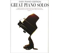 Easy Piano Editio Great Piano Solos - the Black Book Easy Piano Ed (Tapa blanda)