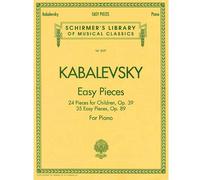 Easy pieces: 24 Pieces for Children, Op. 39 35 Easy Pieces, Op. 89 (Schirmer's Library of Musical Classics, 2037)