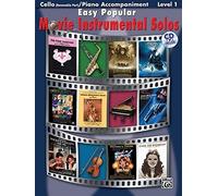 Easy Popular Movie Instrumental Solos for Strings: Cello, Book & CD (Easy Instrumental Solos) by Unknown(2008-02-01)