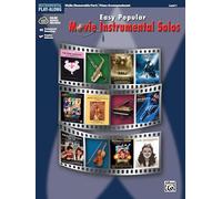 Easy popular movie instrumental solos for strings - violon + piano niveau 1 - recueil + cd: Piano Accompaniment, Level 1, Violin (Pop Instrumental Solo Series)