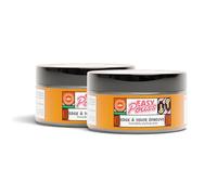 Easy Pouss | Cera de Styling Invisible para Edges | Fijación de Bordes y Baby Hair | Sin Residuos ni Efecto Graso | Peinados Protectores | Fabricado en Francia | Pack de 2 × 100 ml