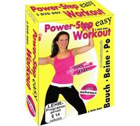 Easy Power - Step Aerobic Fatburner Workout (Bauch, Beine, Po) - 3 DVD Fitness Box - [Alemania]