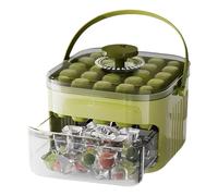 Easy Press Ice Maker - Cubitera de silicona para cubitos de hielo con tapa y pala | Máquina de cubitos de hielo portátil para el hogar, bar, al aire libre, fácil de liberar, cubos de gran formato para