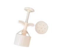 Easy Press - Moldes para tartas de luna con detalles artísticos de lotos, 2 opciones de capacidad, ABS para hornear en familia, vacaciones, cocina, festival cultural, accesorio para hornear