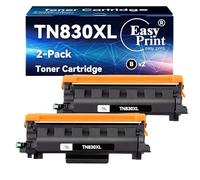 EASY PRINT EASY PRINT Tóner compatible TN830 TN830XL para Brother TN830XL TN830/XL/V TN 830 XL TN-830XL utilizado con Brother HL-L2460DW DCP-L2640DW MFC-L2820DW HL-L2400D HL-L2405W