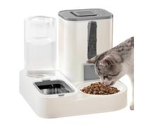 Easy Refilling: Easily refill your cat's feeder with our top covers; often monitor food and water with its transparent design, a hassle- solution for busy owners.