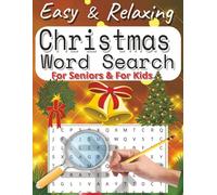 Easy & Relaxing Christmas Word Search: A Christian Word Puzzle Adventure Celebrating Faith, Scripture, and the Spirit of the Season