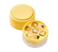 Easy Release Ice Maker, Press Type Freezer Mould, 8,5 x 4,5 pulgadas Tray with Lid, Flexible Silicone Beverage Tool, Tiny Cube Maker with Compact Style, Kitchen Accessory for Iced Coffee and Tea
