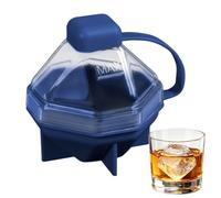 Easy Release Ice Mold -Seasonal Gift & Decor Accent Silicone Faceted Tray