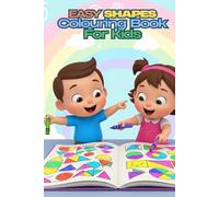 Easy Shapes Colouring Book for Kids