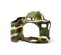 Easy Silicona Cover Case para Canon 6d Mark II con LCD de Película Proteger (Camuflaje)
