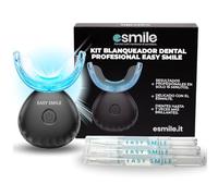 EASY SMILE - Blanqueador Dental con Luz LED 16X - Blanqueador Dental Profesional con 3 Geles - Blanqueamiento Dental Rápido en Casa para Dientes Blancos - Elimina Manchas Profundas