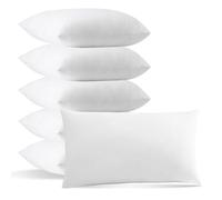 EASY SPEED Relleno de Cojín 40 x 60cm, 6 Unidades, Almohada Fibra Hueca Siliconada 100% Poliéster,para Sofá y Cama, Cojines Hipoalergénica y Transpirable