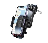 EASY SPEED Soporte teléfono para el Coche, Soporte Móvil Coche Universal del Aire Ventilación,Compatible con iPhone 15 14 13 12 11 y Otros de 4 a 7,9"