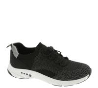 Easy Spirit Tenis Astrid2 para mujer, Negro 001, 37.5 EU Ancho