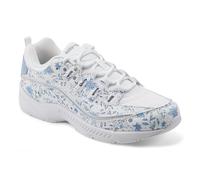 Easy Spirit Tenis Romy para mujer, Blanco/azul (White/Blue Floral), 41 EU