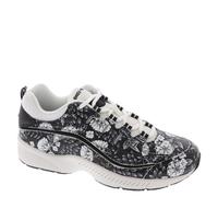 Easy Spirit Tenis Romy25 para mujer, negro blanco 8, 37 EU