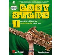 Easy steps 1 [f - saxophone alto +2cd +online