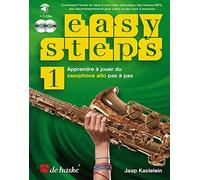 Easy steps 1 [f - saxophone alto +2cd +online
