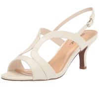 Easy Street Bree, Sandalia con talón Mujer, Blanco Perlado, 38.5 EU